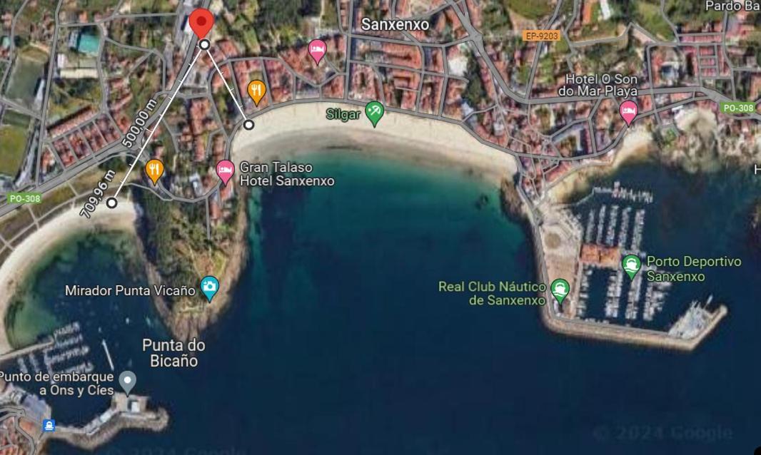 סנשנשו Desconectaengalicia Apartamento Zoo Con Piscina Y Vistas Al Mar A 150 Metros De Silgar מראה חיצוני תמונה